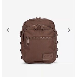 Calpak Stevyn mini crossbody bag in Walnut